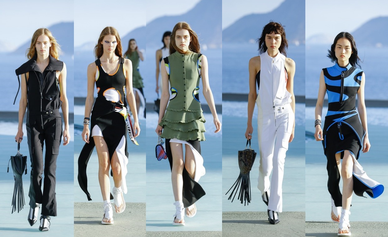 Athletic-Inspired Luxury Clothing : Louis Vuitton Cruise 2017