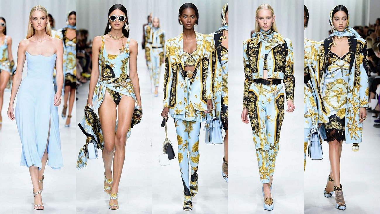Versace Spring 2018 collection: Remembering Gianni Versace