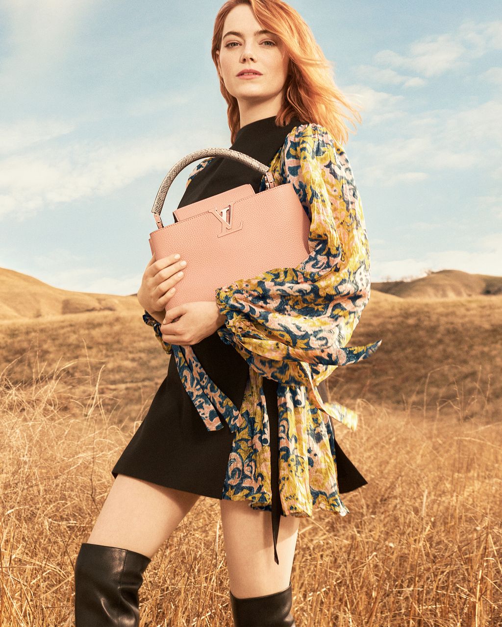 Louis Vuitton New Classics Pre-Fall 2020 campaign starring Emma