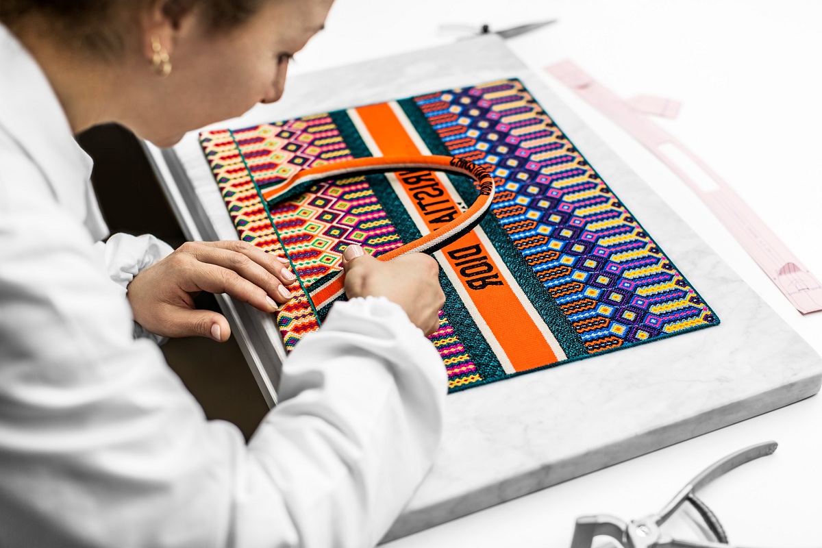Dior Presents the Embroidered Book Tote bagFashionela