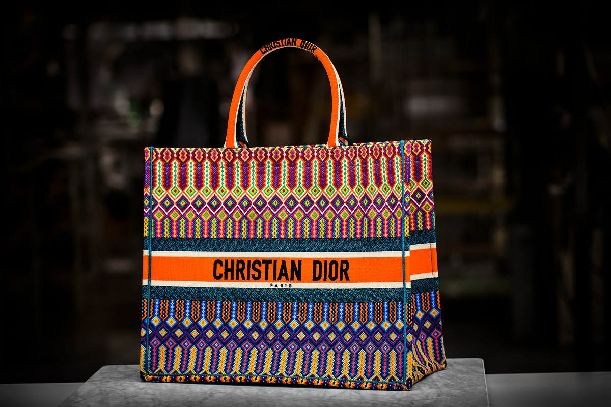 Dior Presents the Embroidered Book Tote 