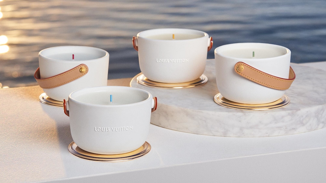 New – Les Parfums Candles by Louis Vuitton, Sugar & Cream