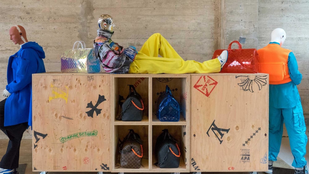 Check out Virgil Abloh's debut LV collection at this London pop-up