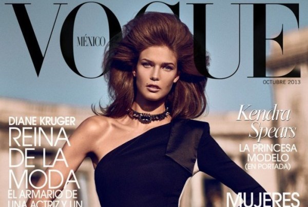 Kendra Spears na naslovnoj strani časopisa Vogue MexicoFashionela