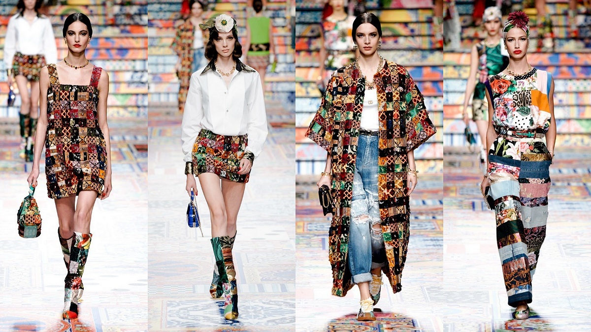 Dolce & Gabbana Spring 2021 Women’s collectionFashionela