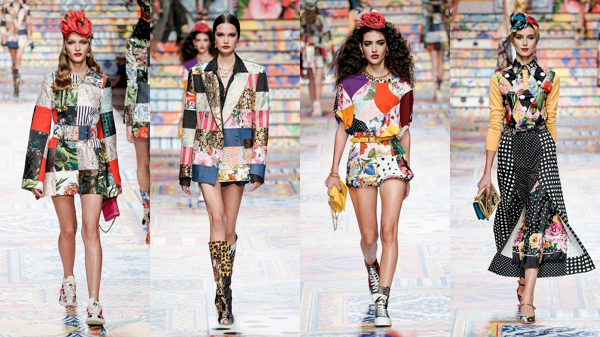 Dolce & Gabbana Spring 2021 Women’s collectionFashionela